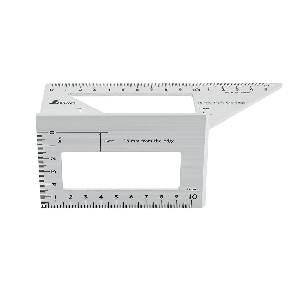 Shinwa® 3-D-Gehrungswinkel, 45°/90°-Winkel