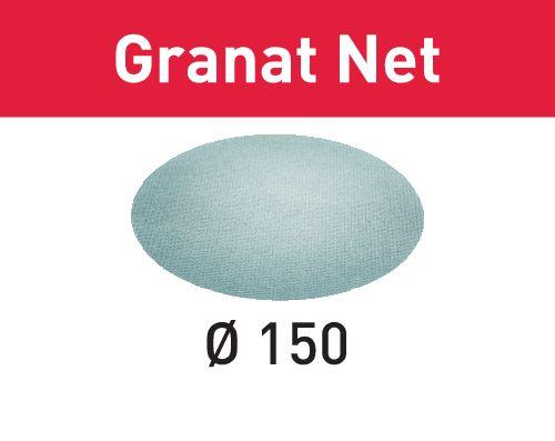 Festool Abrasive net STF D150 P180 GR NET/50 Granat Net, 50 Pieces