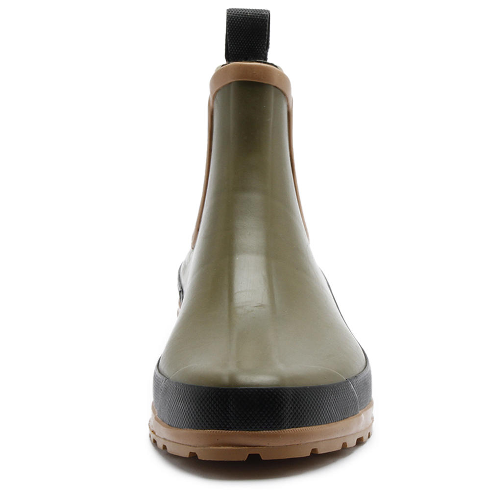 Grand Step Ladies' Rubber Boots, Natural Rubber