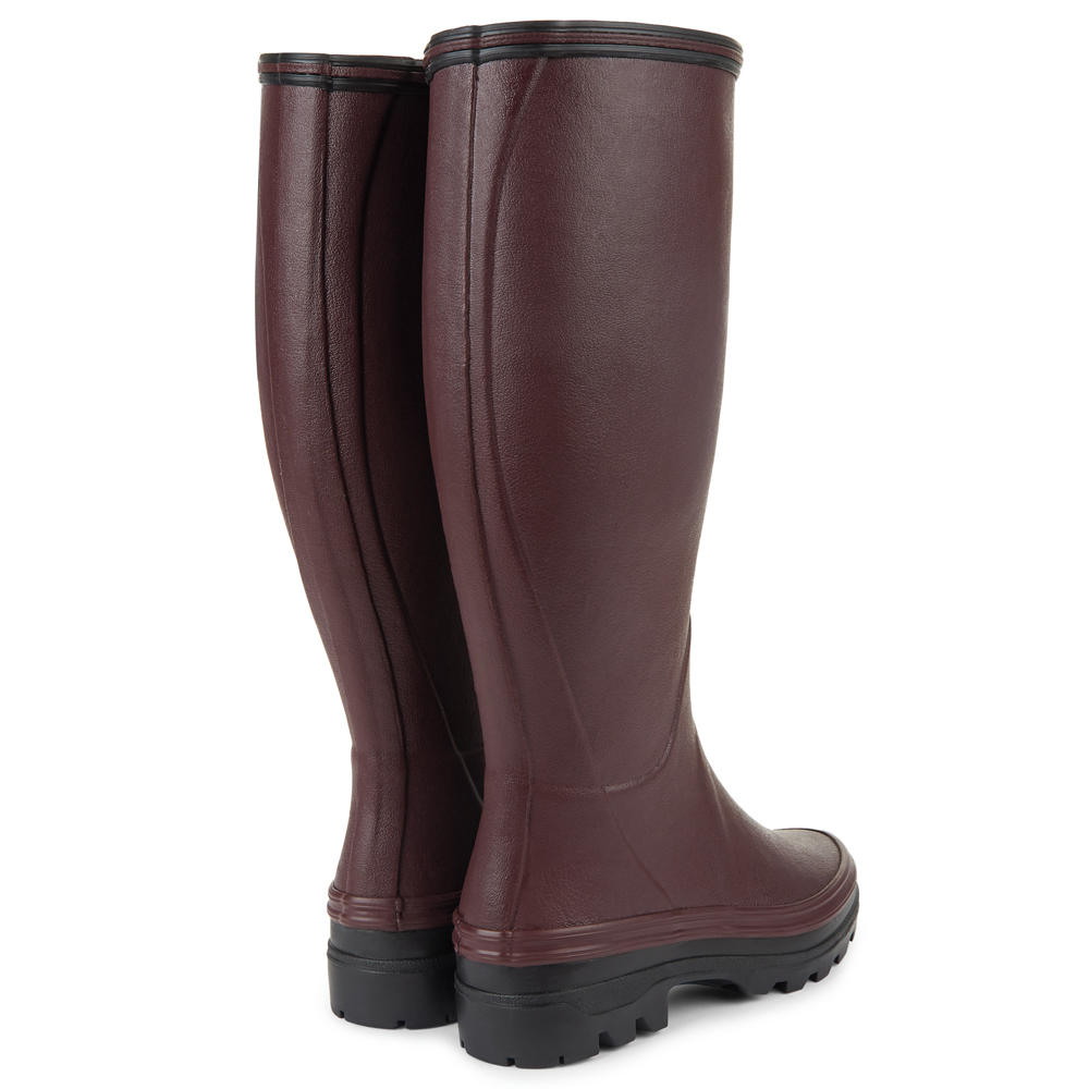 Le Chameau Braune Gummistiefel Damen LE CHAMEAU Giverny Bottillon