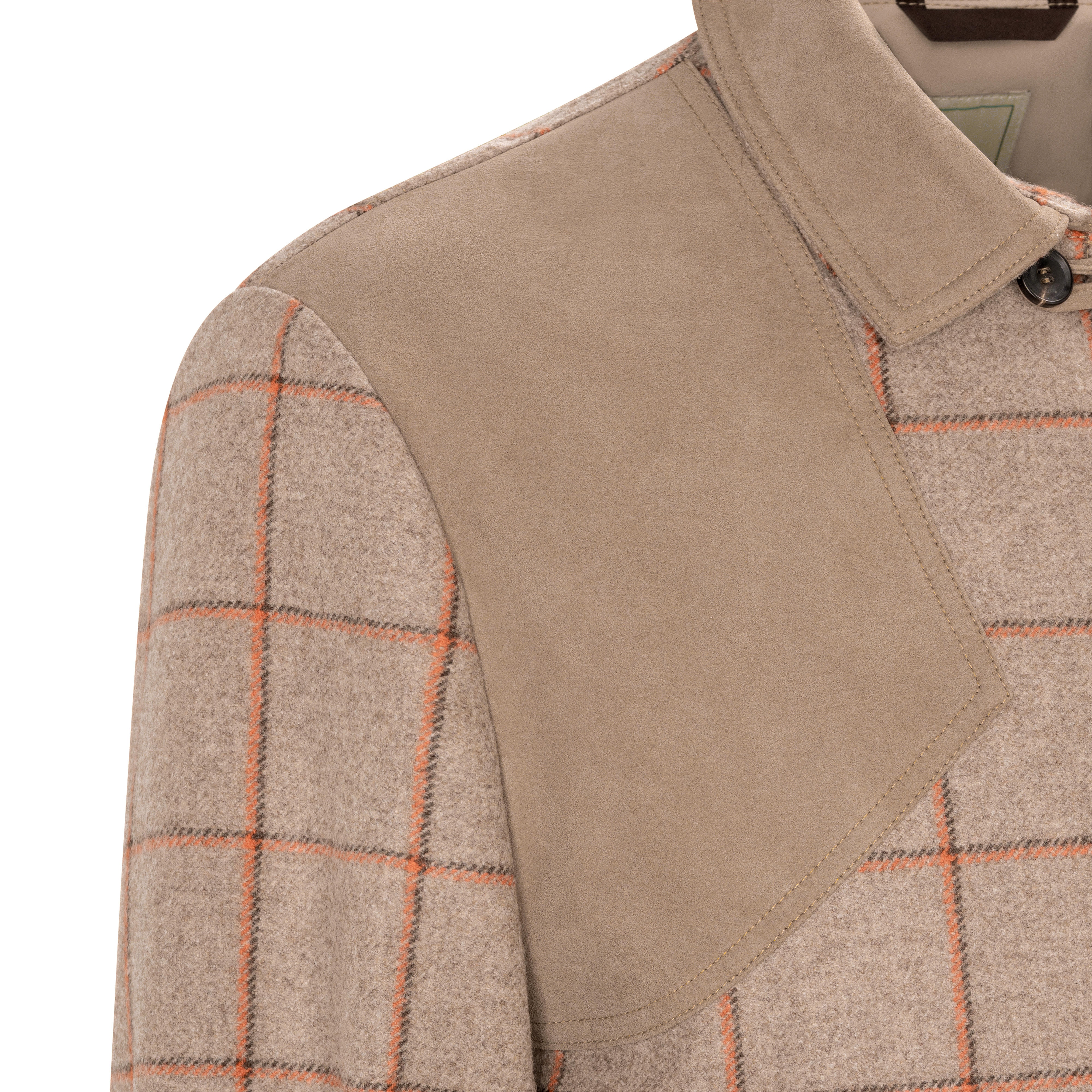 Veste de tir pour homme The GunDog Affair » Mersey «, beige/orange
