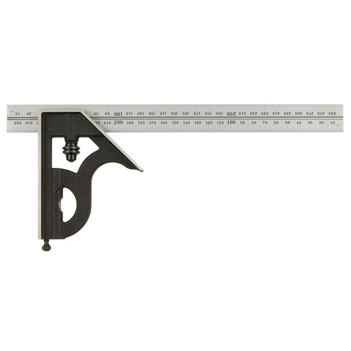 Starrett® Kombiwinkel, 2-teilig, satinierte Oberfläche