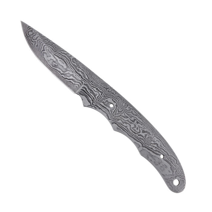 Messerbausatz »Wilder Damast«, Fingermulde