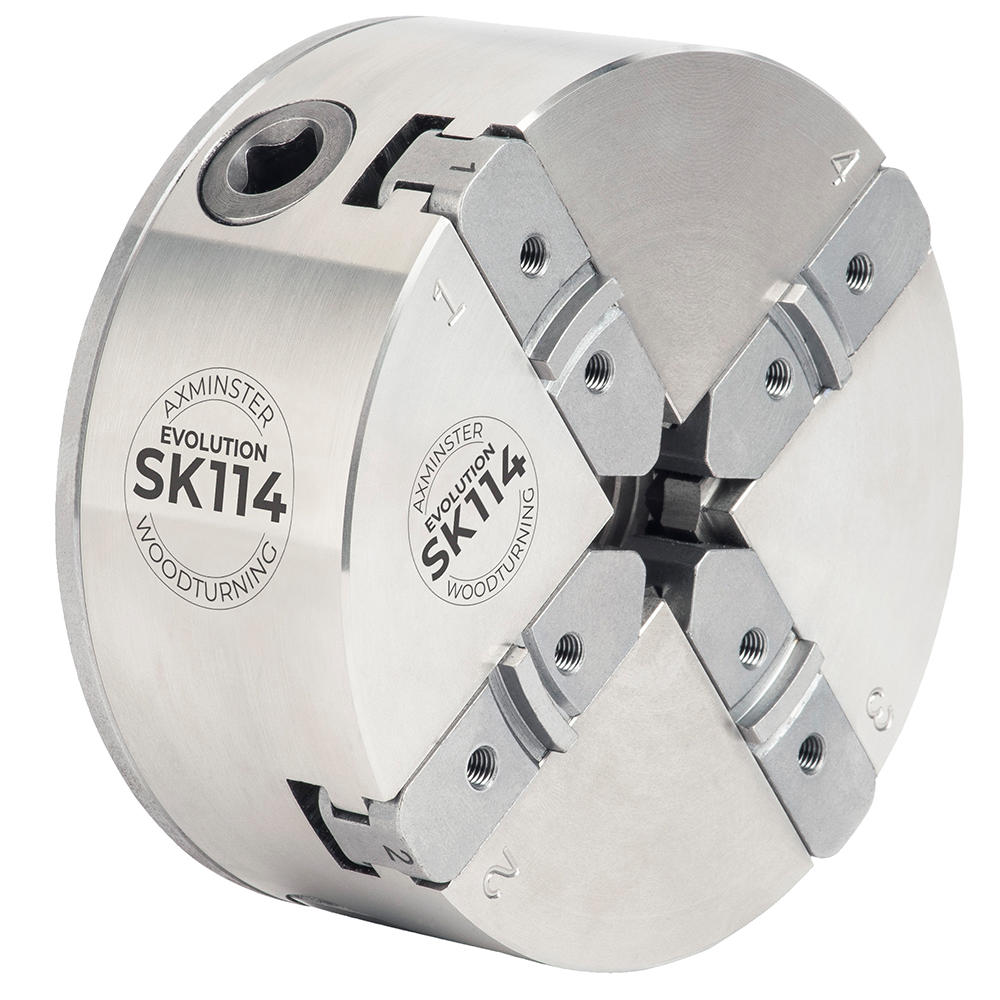 Axminster® Evolution SK114 Chuck, Solo (without jaws)