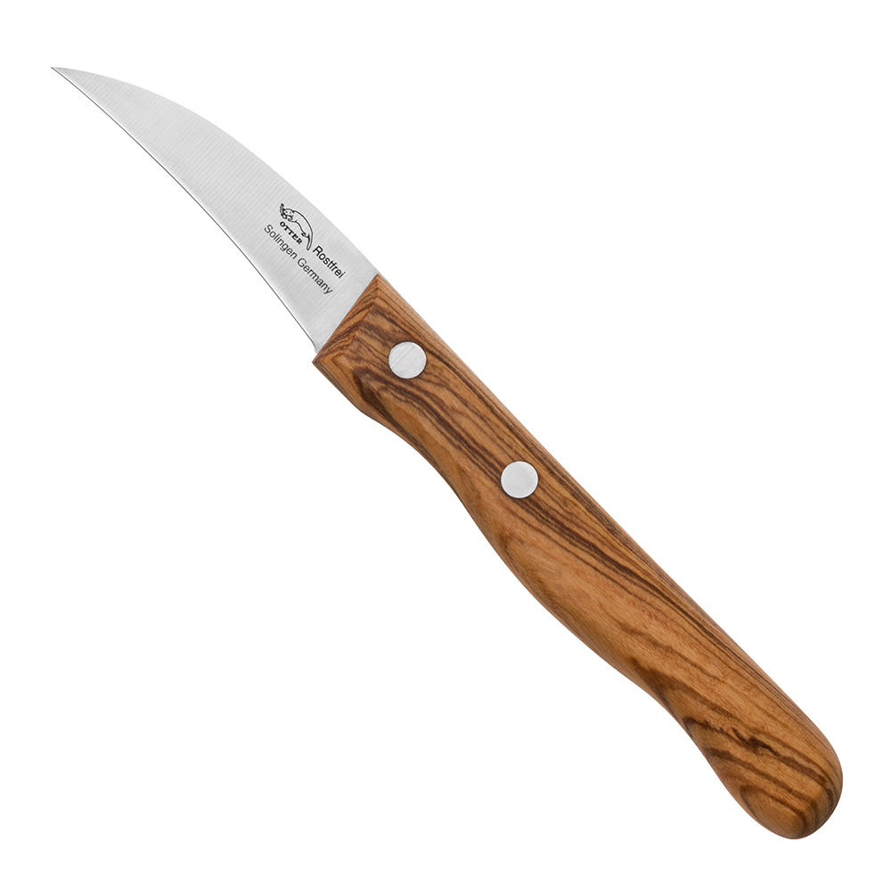 Otter® Schälmesser, Olivenholz