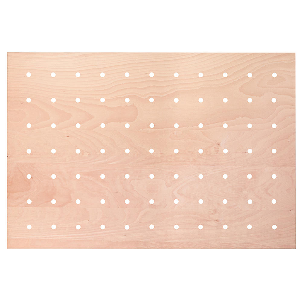 Plateau de table multifonctions DICTUM® PRO, perçage 77, hêtre multicouches