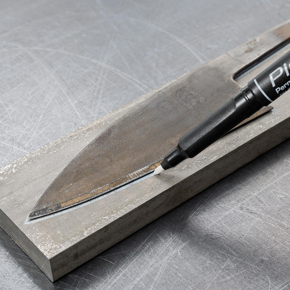 Pica Markierstift mit Rundspitze, weiß