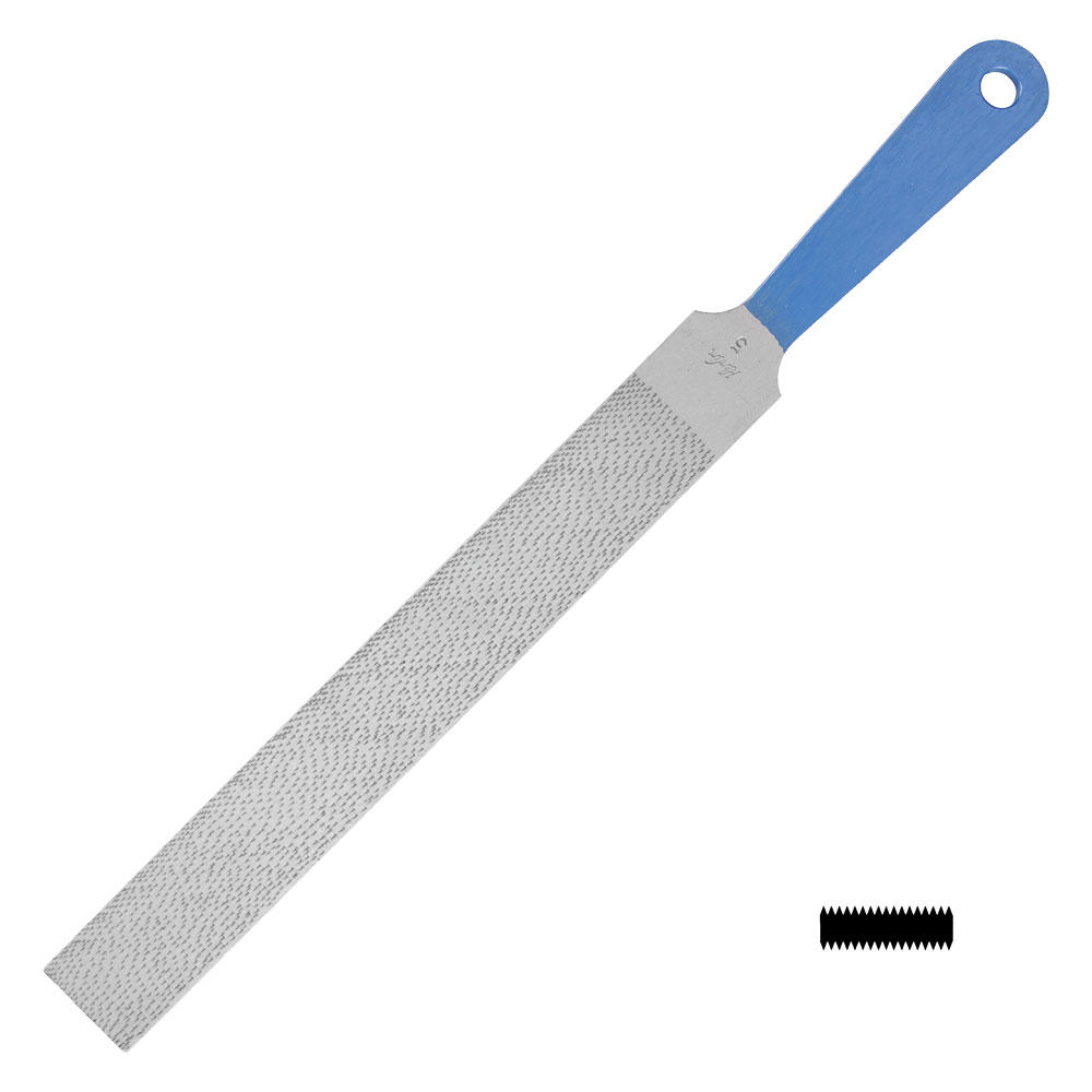 Herdim® Precision Rasp, Flat, with Handle Tang, Cut 5