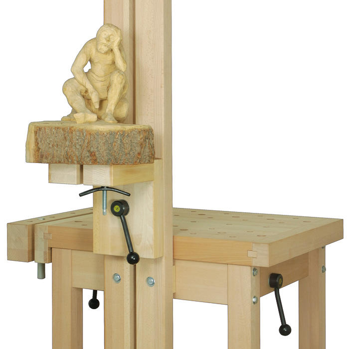 DICTUM® Sculptor's Bench with Carving Support