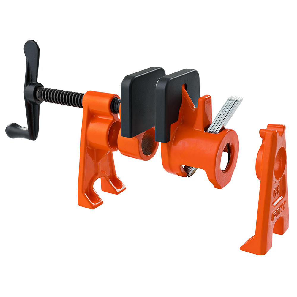 Pony® Pipe Clamp Fixture Set, ¾ Inch, with Stand, Solo