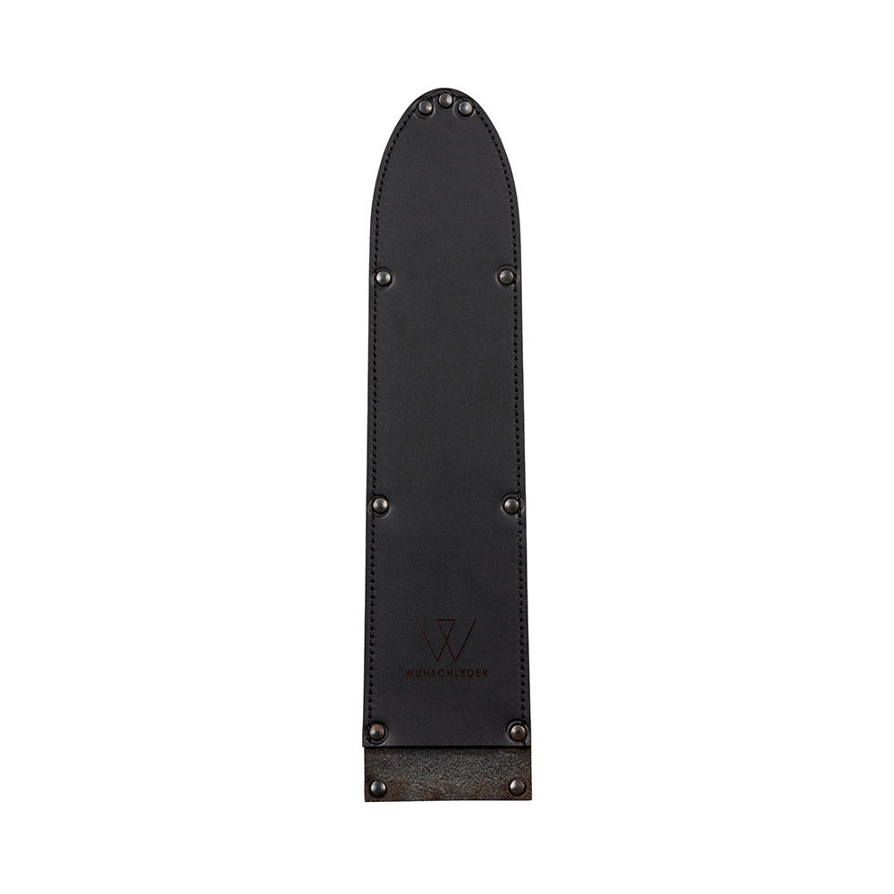 Messer-Lederköcher, Länge 24 cm, Breite 4,5 cm