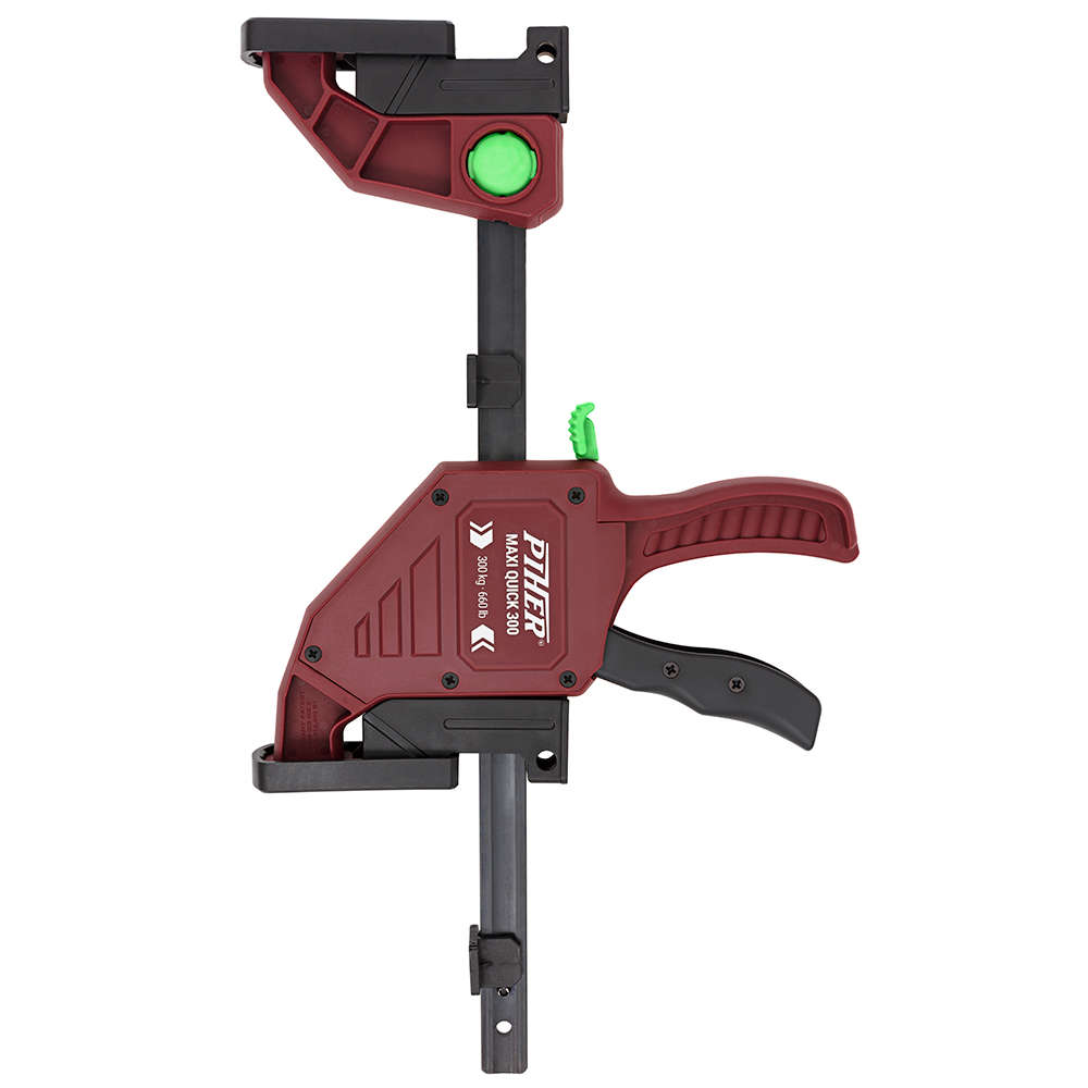 Piher® Maxi Quick 300 One-handed Clamp, Throat Depth 94 mm, Capacity 600 mm