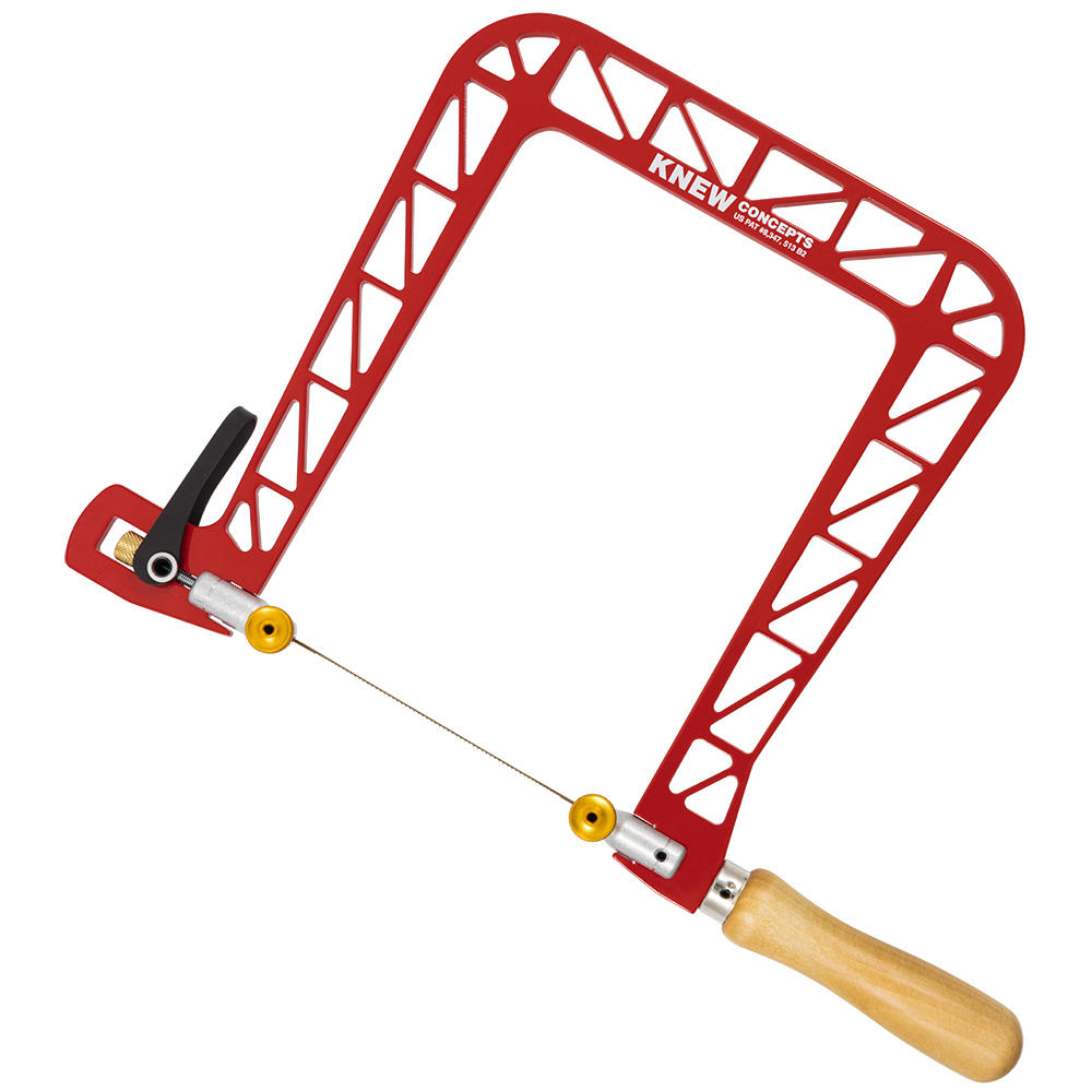 Knew Concepts Coping Saw, Heavy Duty, Jaw Depth 200 mm