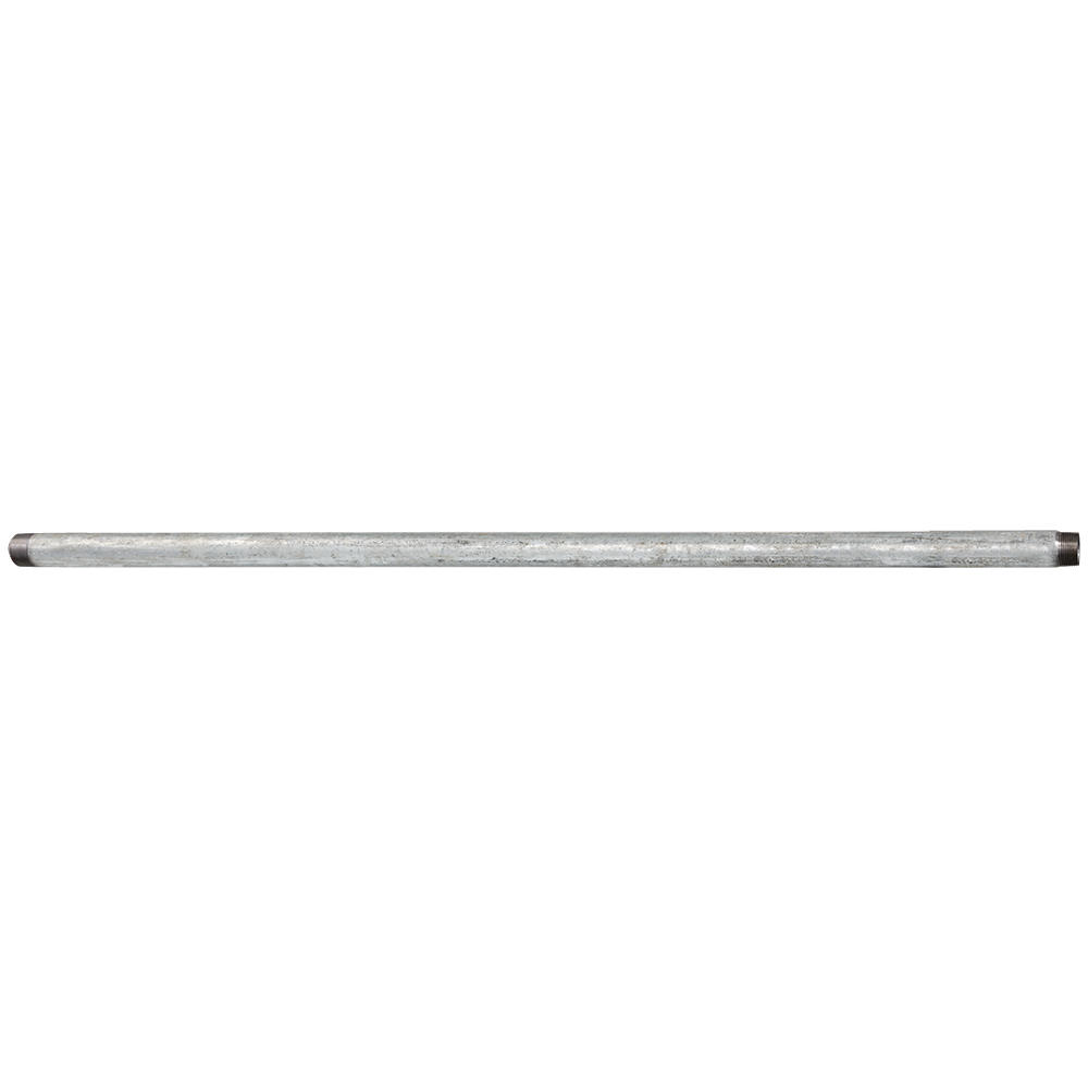 Galvanized Pipe with Thread Cut on Both Sides, ¾ Inch, Length 1 m