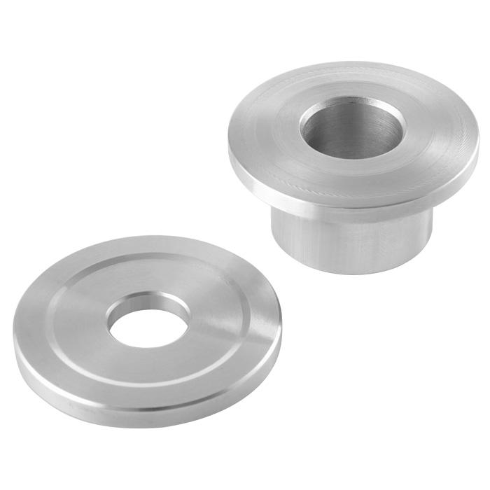 Flangia di attacco DICTUM® con piastra di contatto, foratura 12,7 mm ½ pollice
