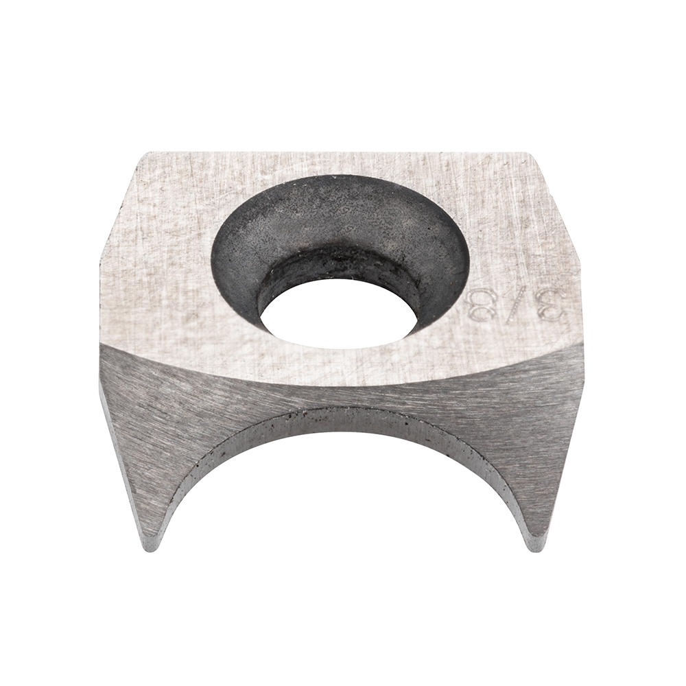 Halbrund-Karbid-Schneider für Mini Easy Rougher®, negativer Spanwinkel, Ø 9 mm