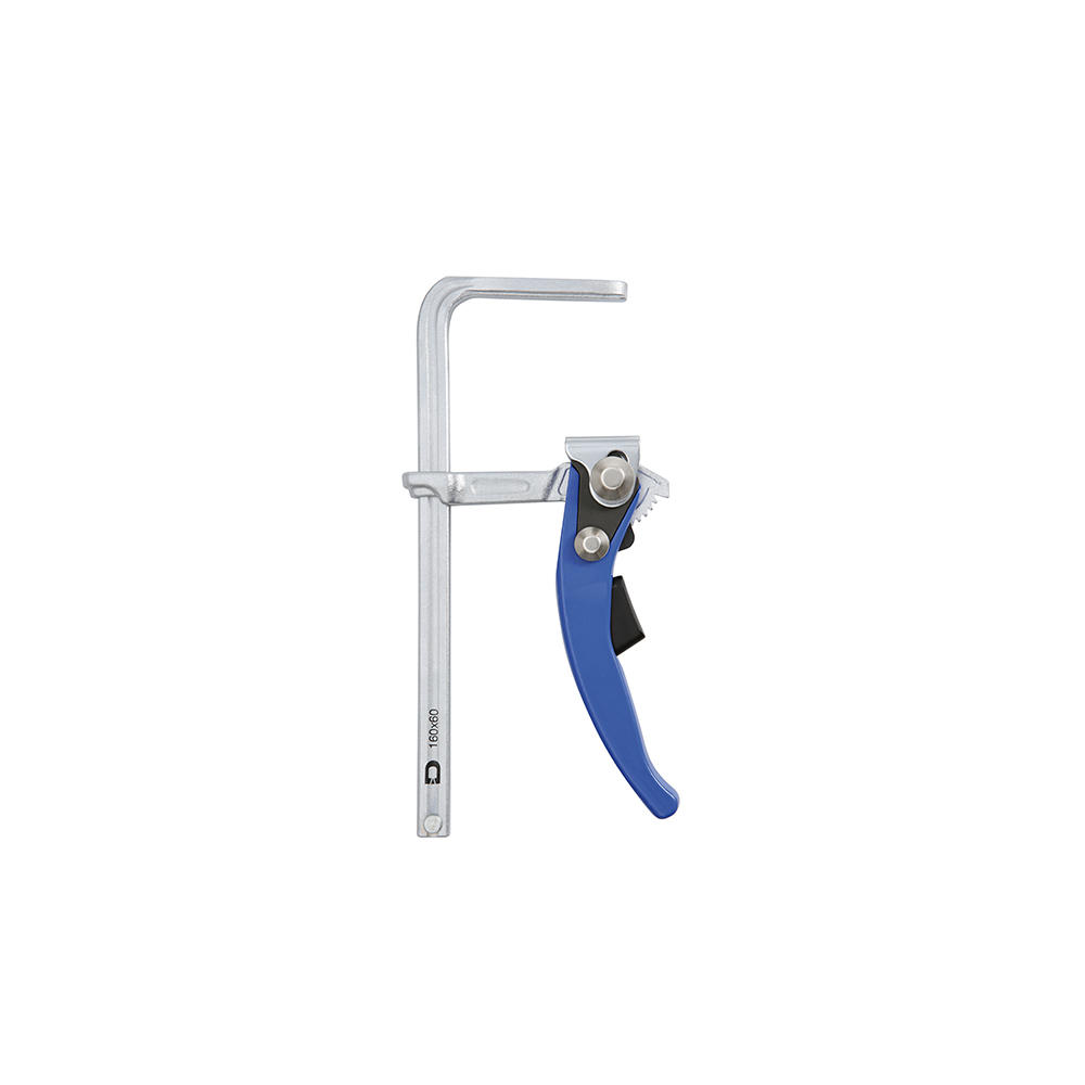 DICTUM® Lever Clamp for Guide Rails, Jaw Opening 160 mm