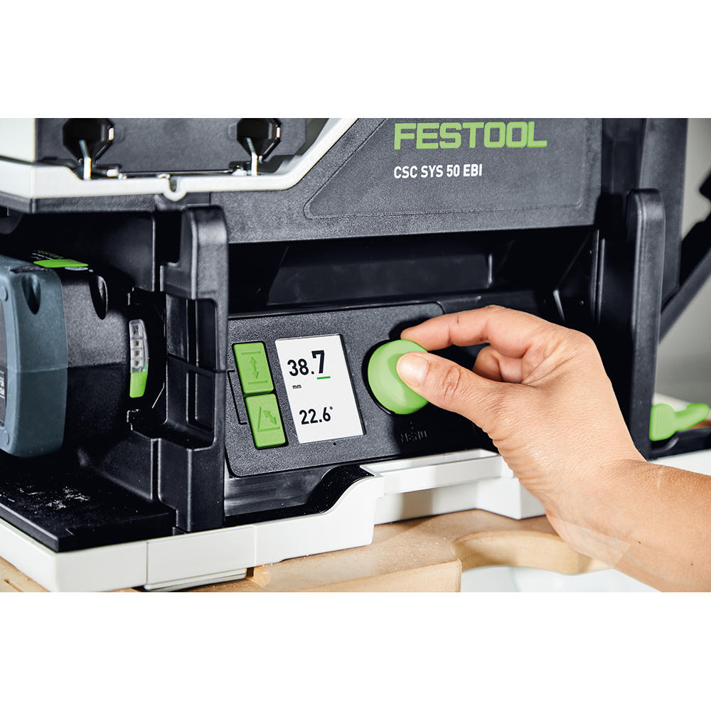 Festool Akku-Tischkreissäge CSC SYS 50 EB-Basic