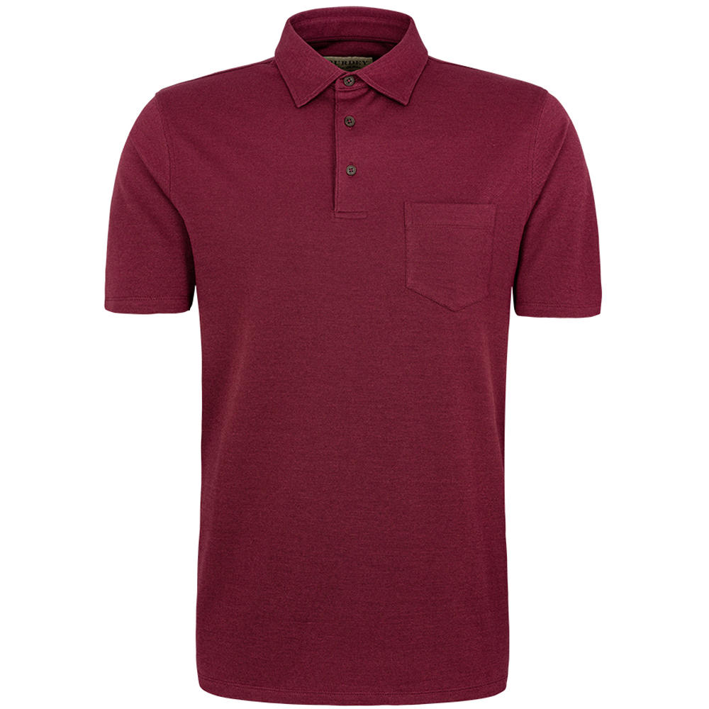 Purdey Herren Poloshirt Berkshire mit Brusttasche