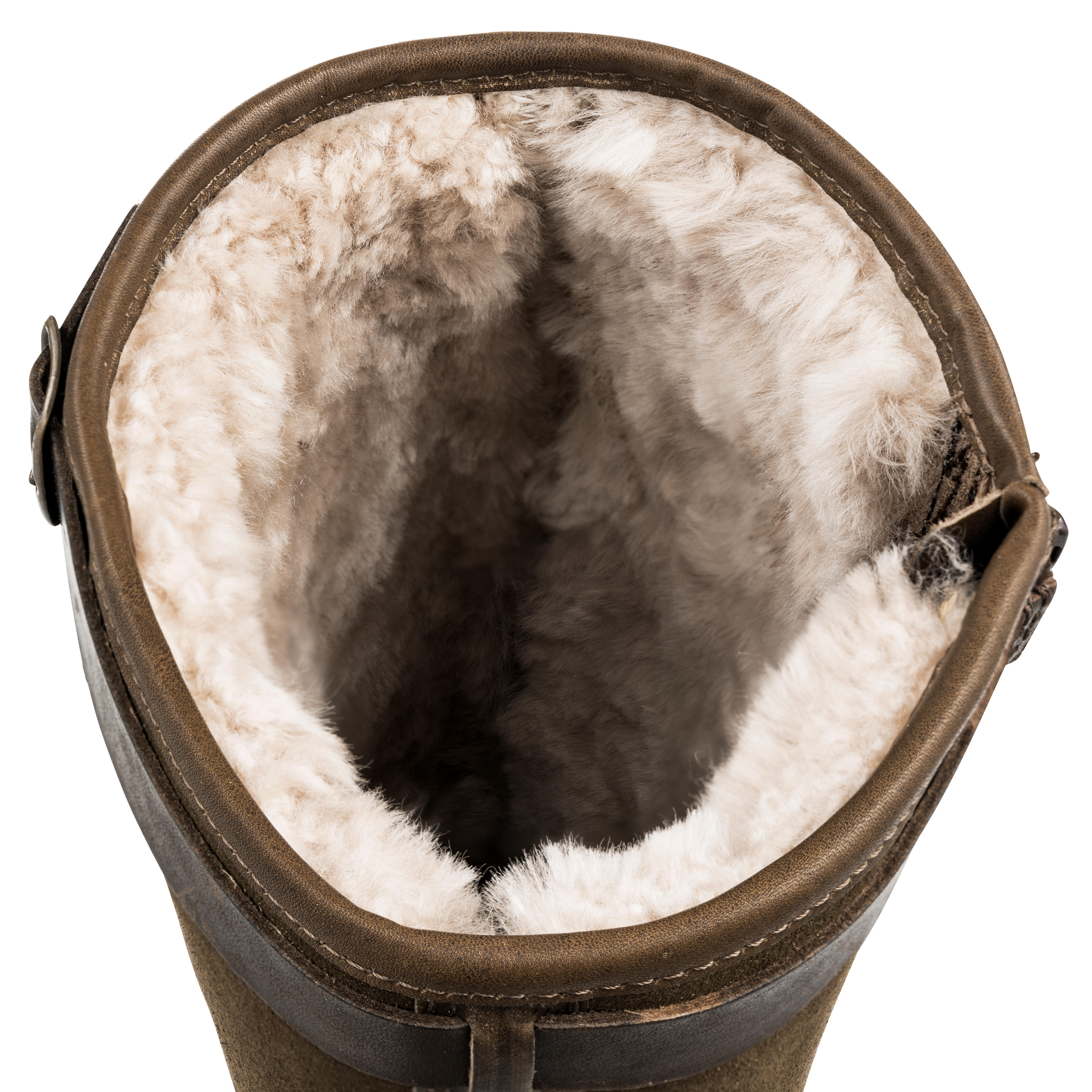 Bottes peau d’agneau femme The GunDog Affair » Petzeck «
