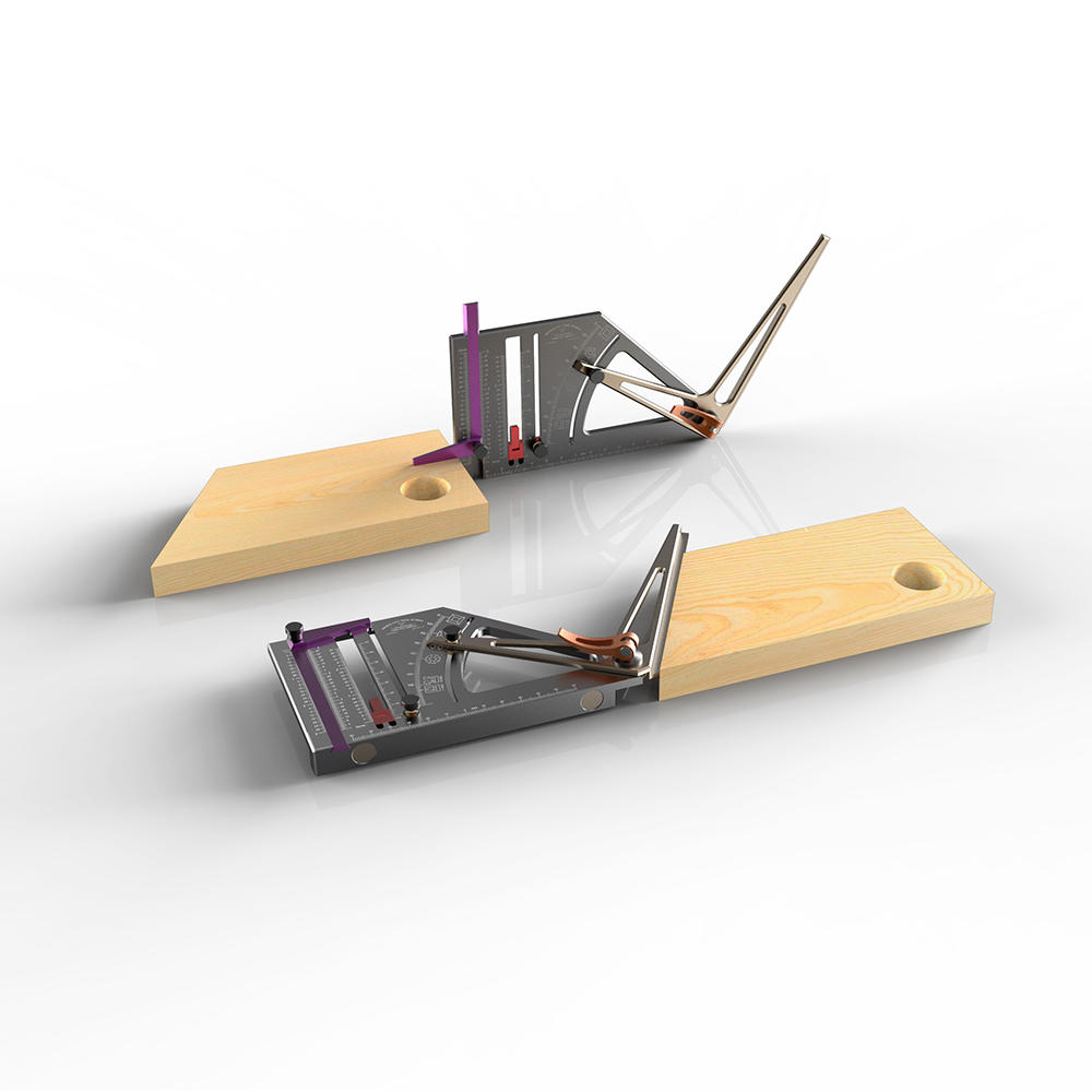 Bridge City UG-1 Universal-Winkelmesser, 90° Anschlag links Bridge City UG-1 Universal-Winkelmesser, 90° Anschlag links