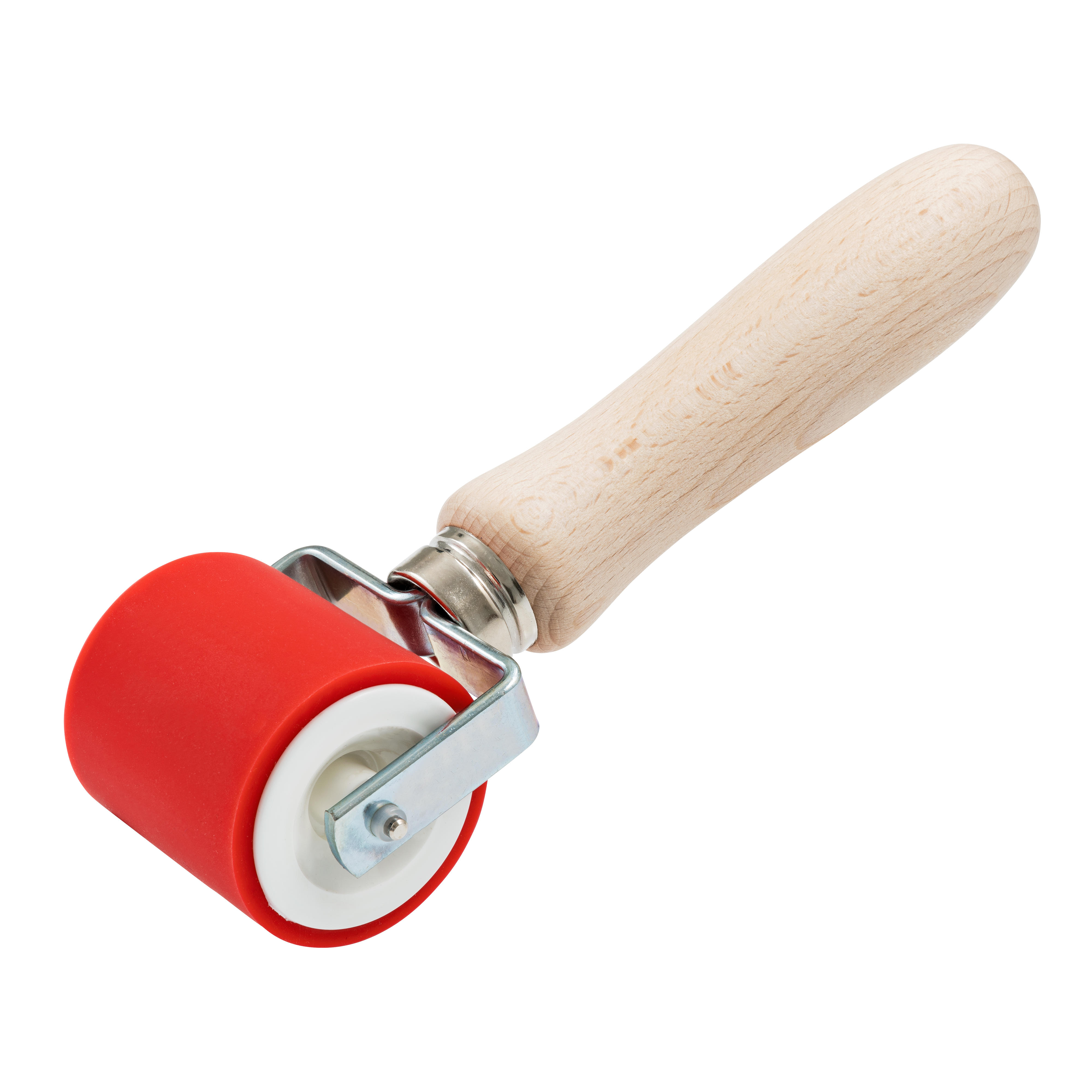 Rullo pressore, gomma naturale, larghezza rullo 50 mm