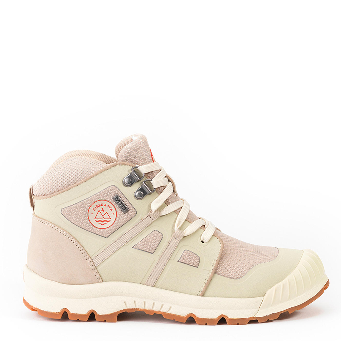 Shoes Aigle & Moi Mid MTD W, Beige