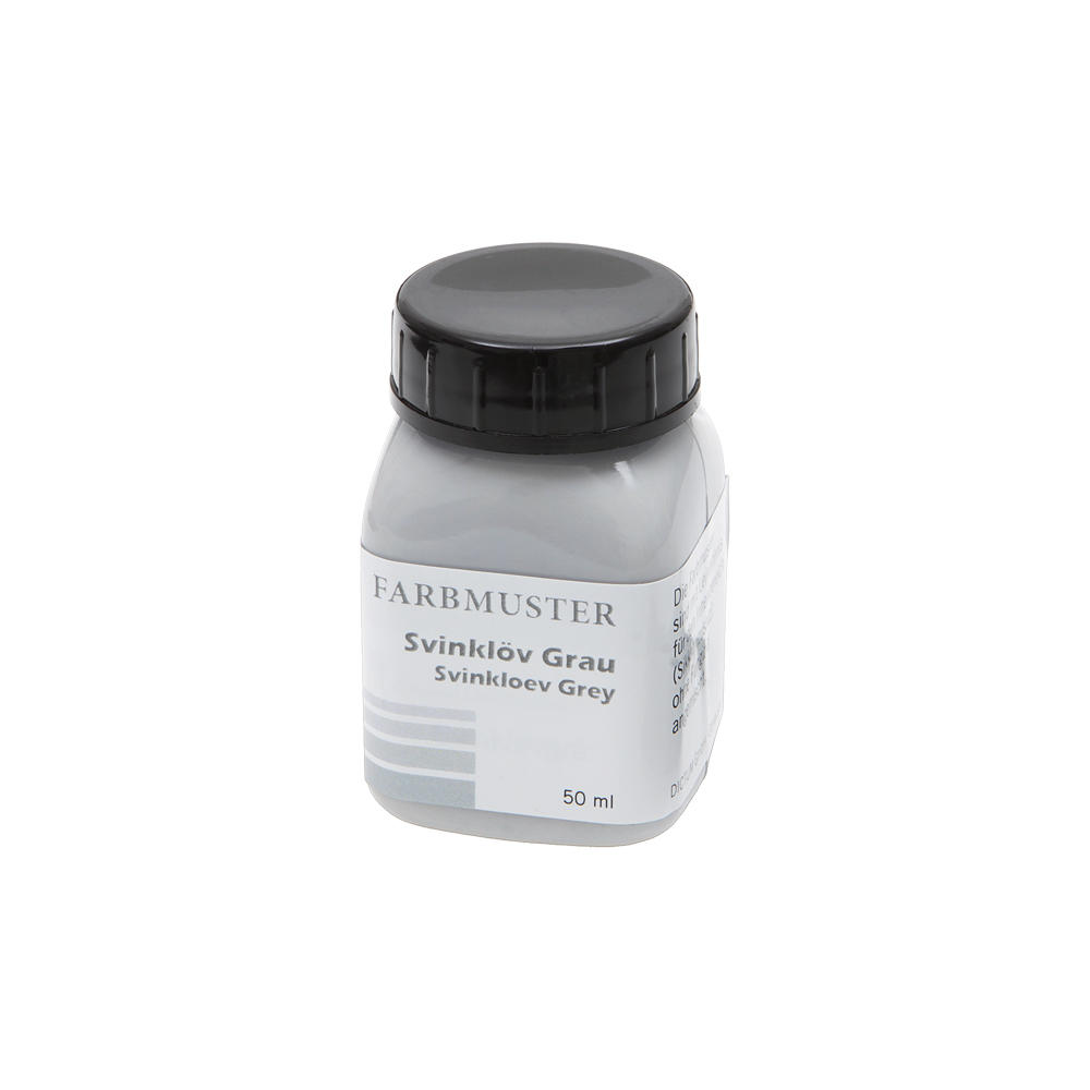 Colour Sample for Linseed Oil Paints, Svinkloev Grey