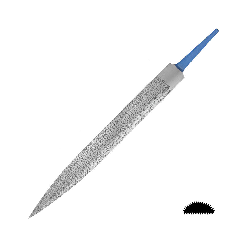 Raspa di precisione Herdim®, mezzatonda taglio 5, lunghezza taglio 200 mm
