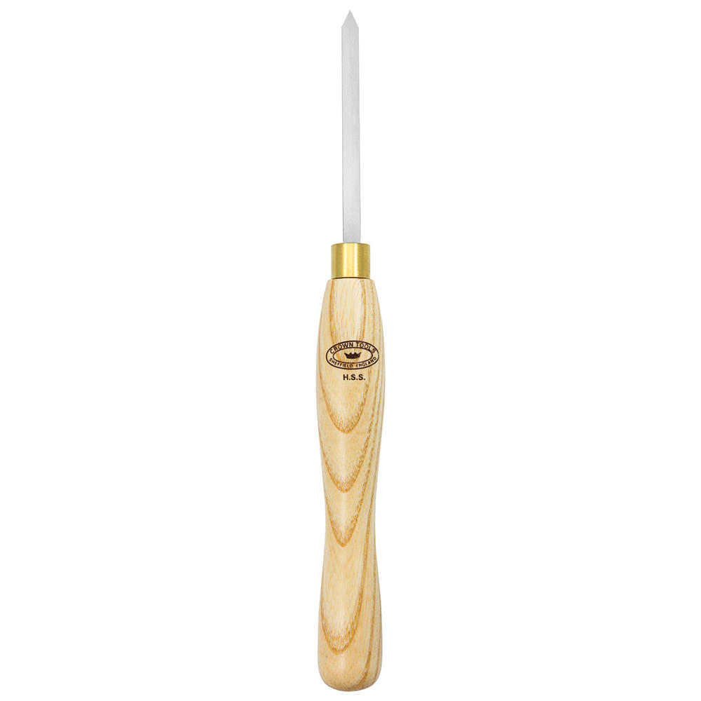 Crown® Drechseleisen-Miniatur-Satz, Eschengriff geölt, 5-teilig