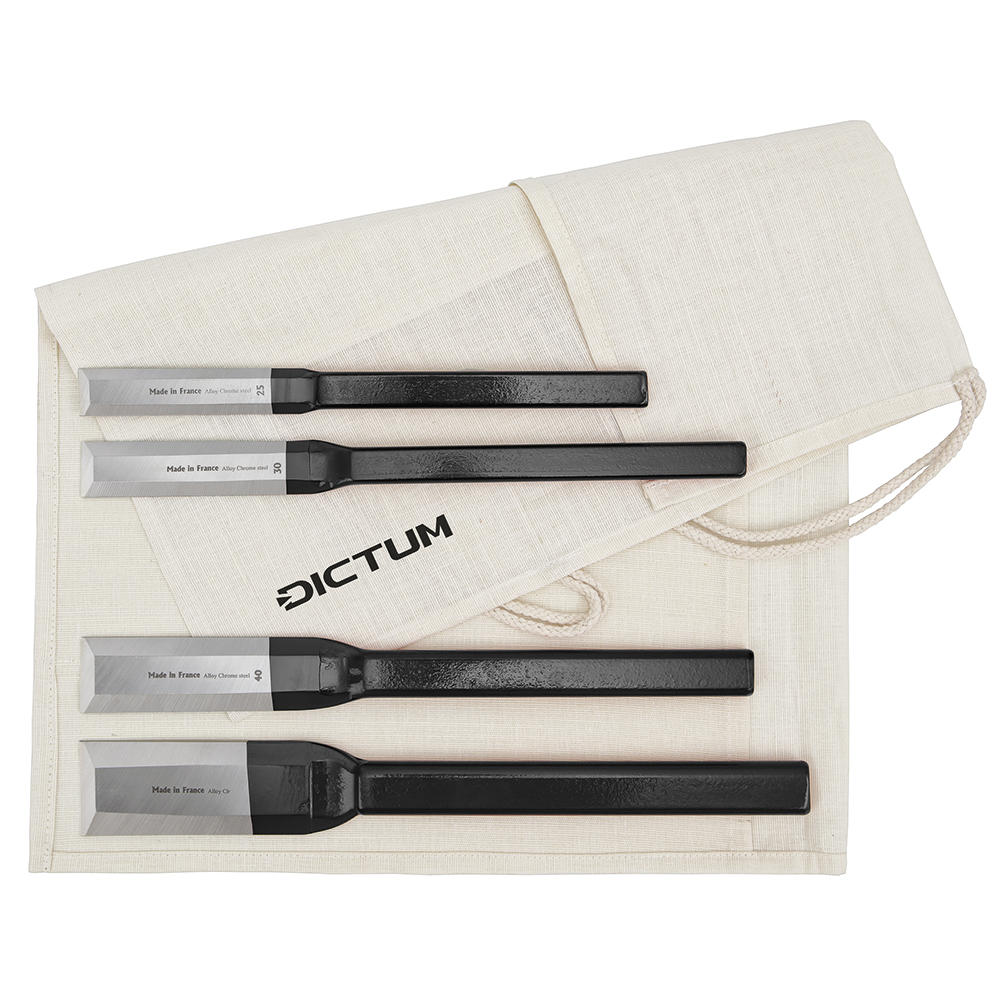 All-metal Chisels, 4-Piece Set
