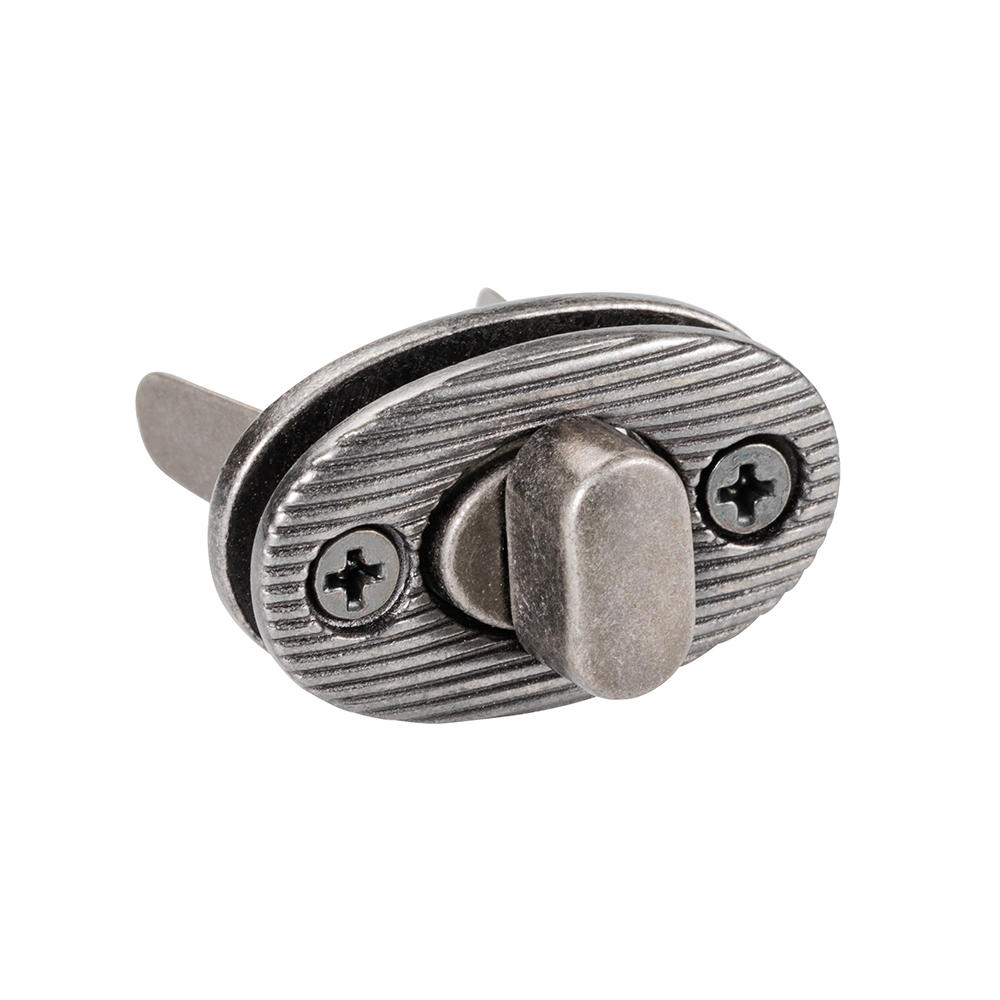 Ivan® Taschenverschluss Kora, Silber Antik