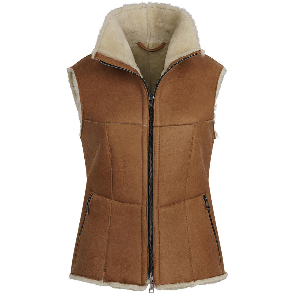Gilet en en peau d’agneau Werner Christ » Kimberly «