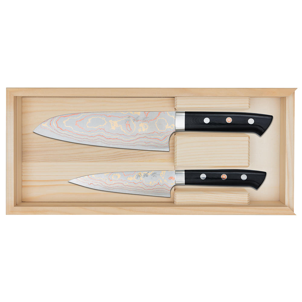 Saji Rainbow Hocho, Satz, 2-teilig