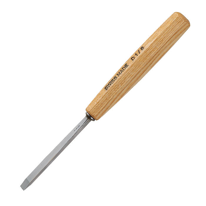 Pfeil® Bildhauereisen Compact, Flacheisen, gerade, beidseitig, Stich 1 / 8 mm