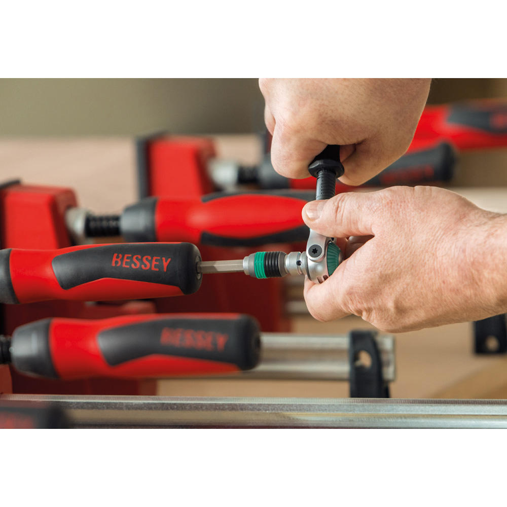 Bessey® Cabinet Clamp REVO KRE, Throat Depth 95 mm, Clamping Capacity 1250 mm