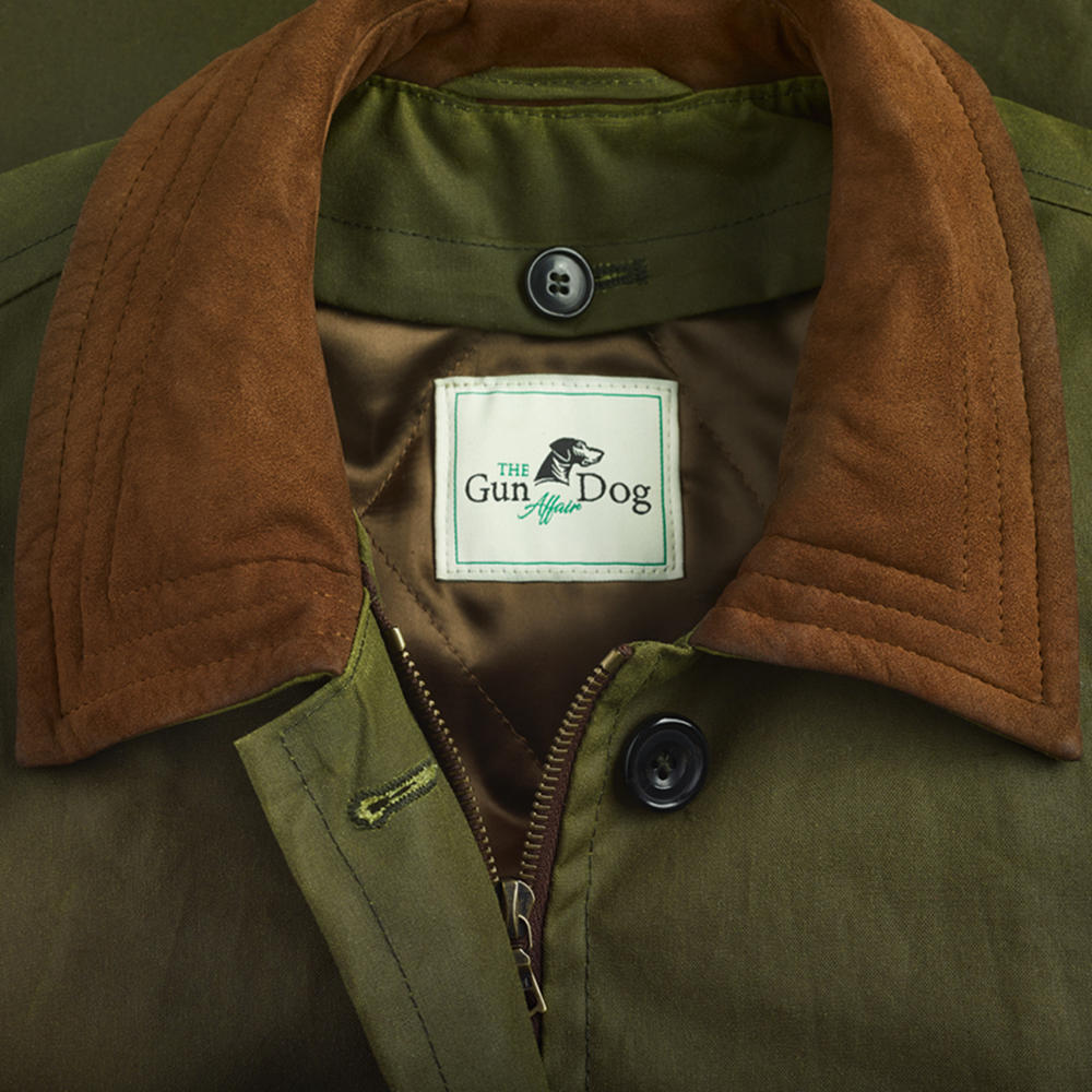 Damen Wachsjacke, grün