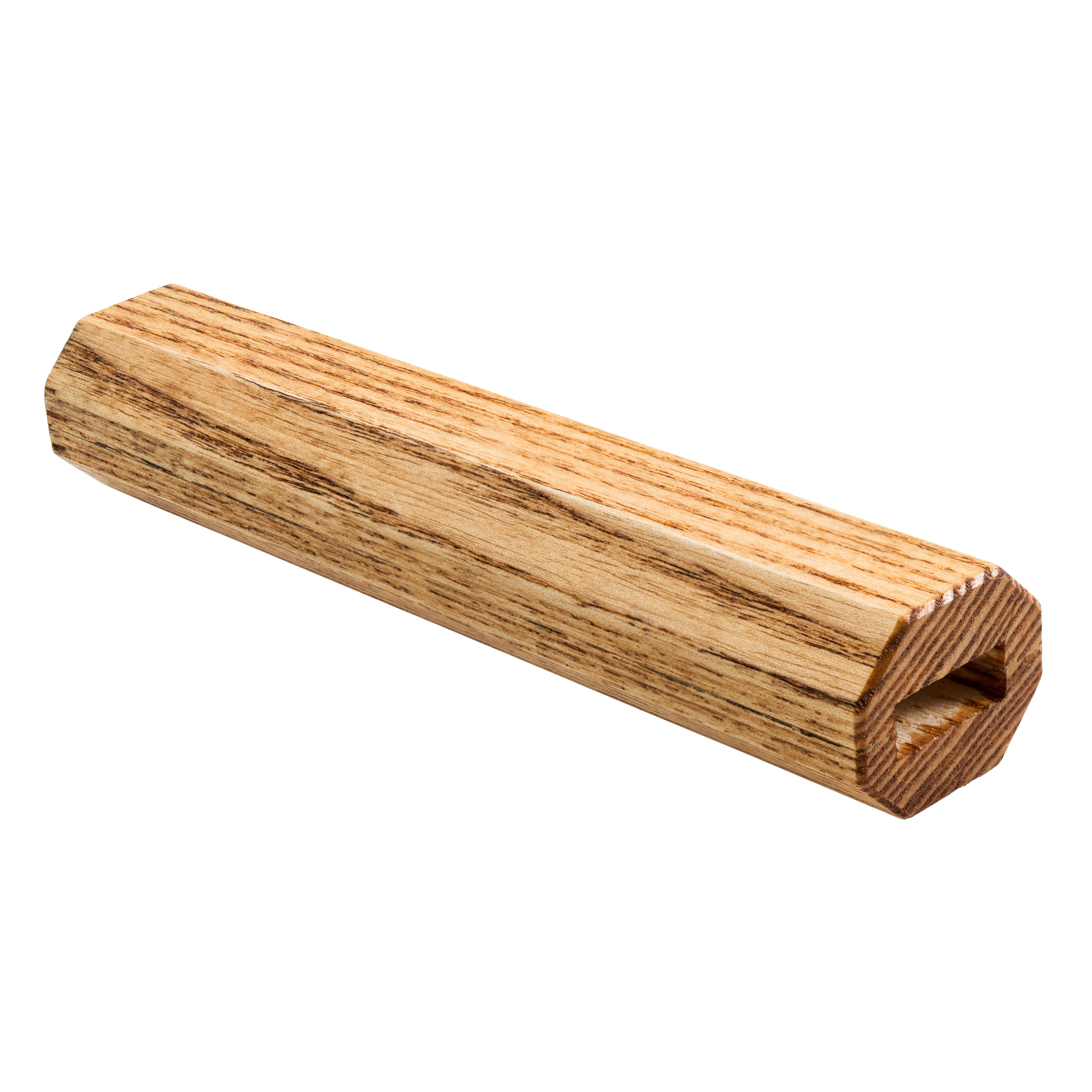 Hocho Messergriff, Esche/Urushi, Angelaufnahme groß