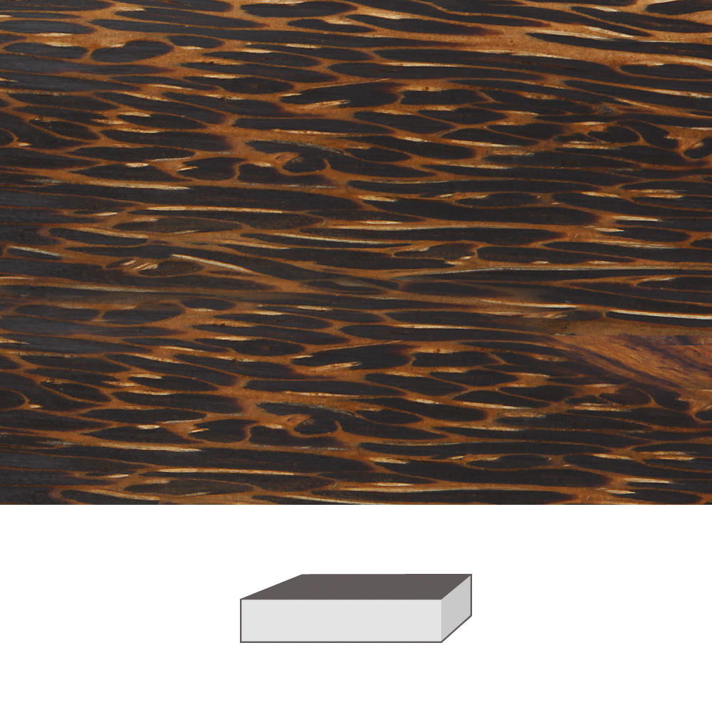 Palmholz, 150 x 38 x 38 mm