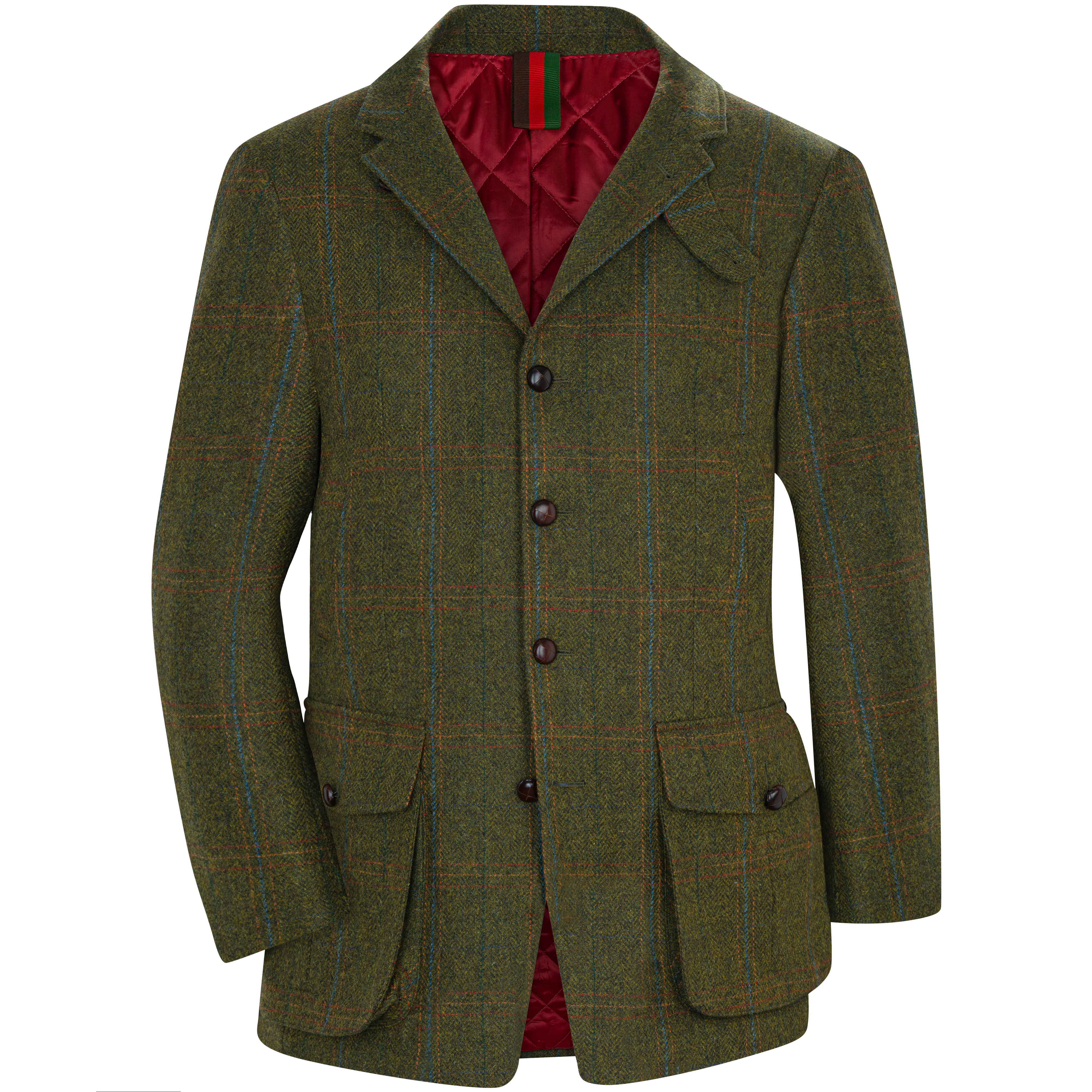 The GunDog Affair »Exmoor« Men's Hunting Jacket, Tweed | green