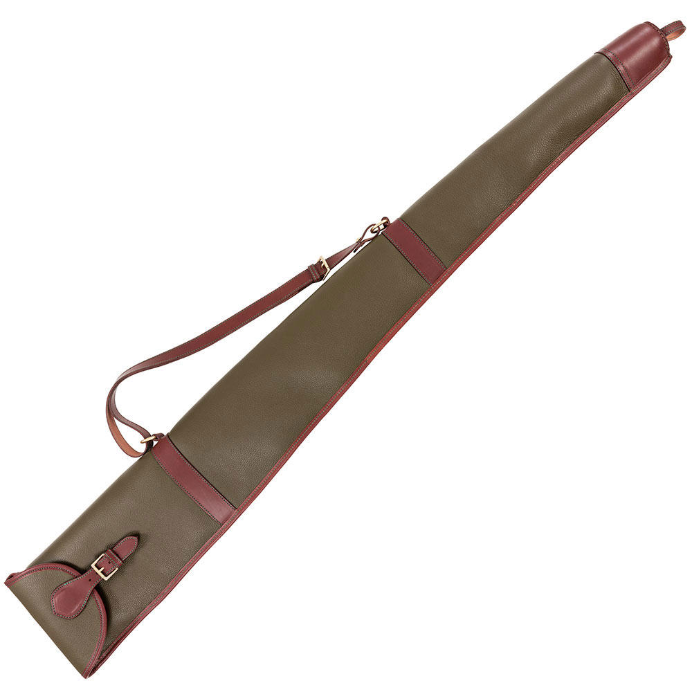 Alexandre Mareuil Gewehr-Futteral, kaki/braun, Länge: 125cm