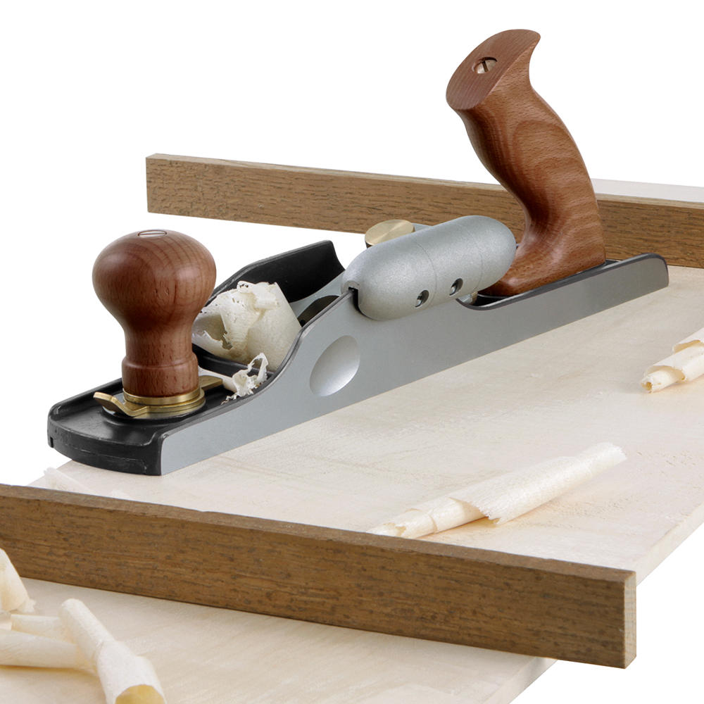 DICTUM® Langer Flachwinkel-Schlichthobel Nr. 62, Hot Dog links, O2 Waterjet