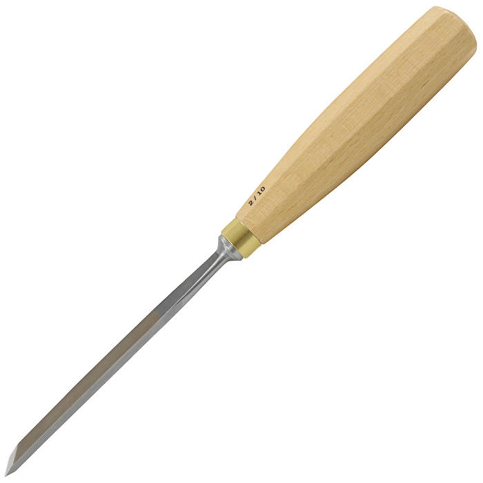 DICTUM® Carving Tool, Flat/Skew, Double Bevel 2/10 mm