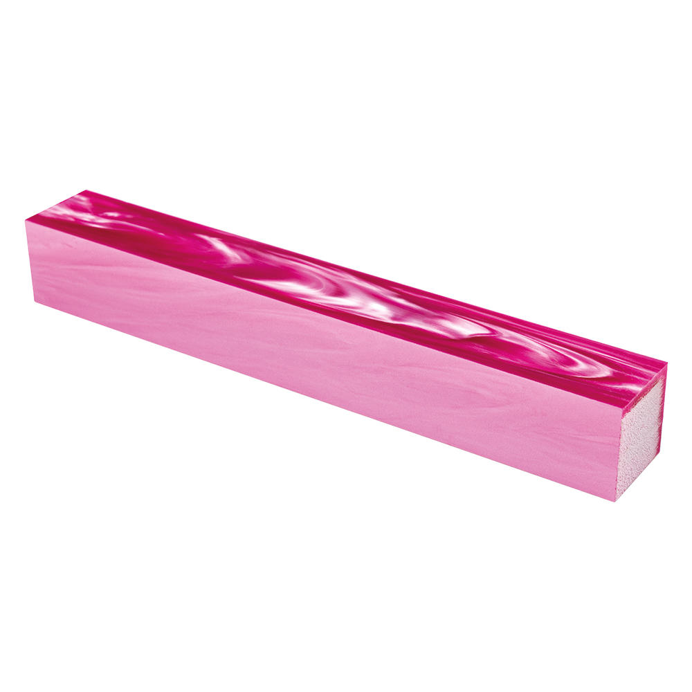 Acrylic Pen Blank, Magenta Pearl