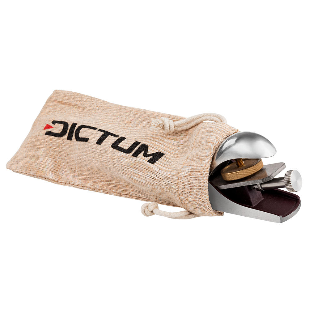 DICTUM® Hobelsäckchen mit Zugband, 200 x 90 mm