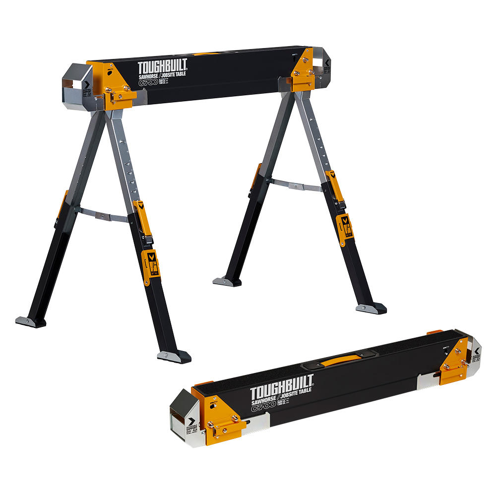 Tréteaux pliables ToughBuilt® C700, 2 pièces
