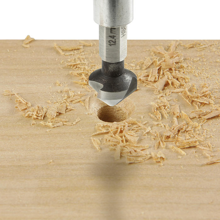 90° Countersink with Bit Holder, 7-Piece Set