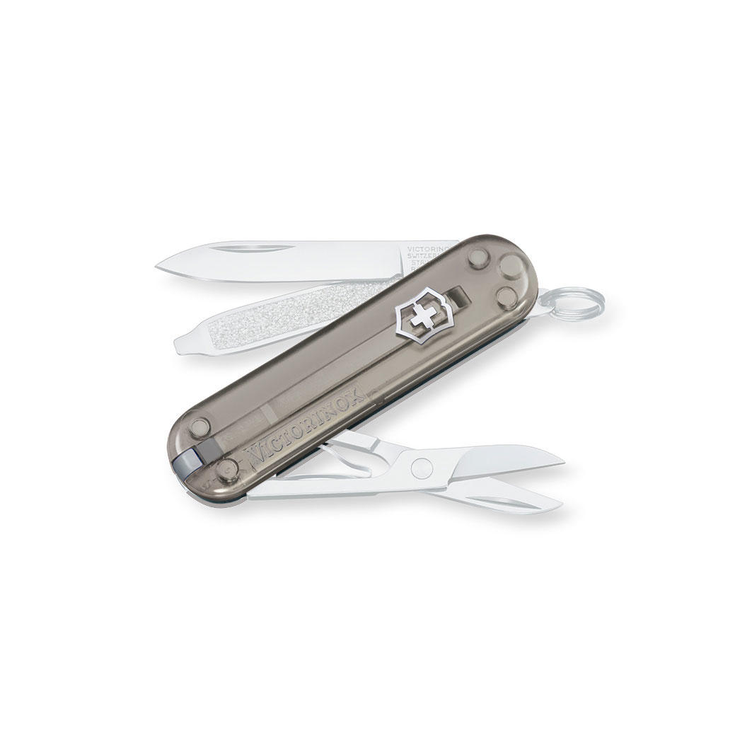 Victorinox® Klappmesser Classic SD, grau transparent