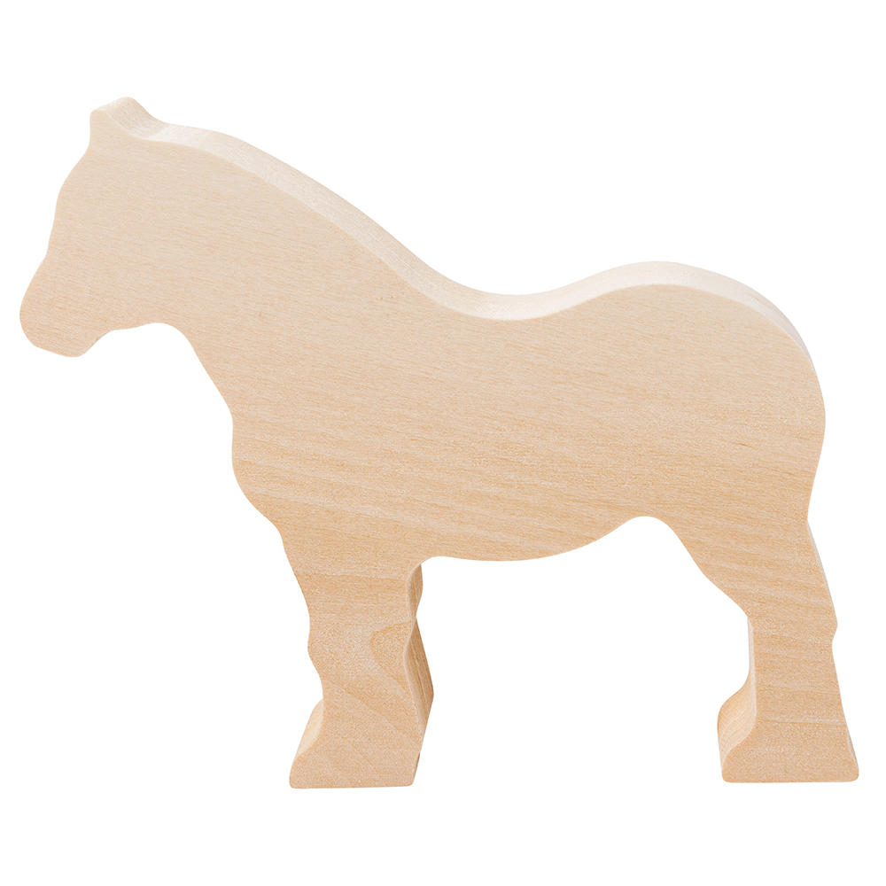 Ébauche à sculpter, bois de tilleul, » Cheval «