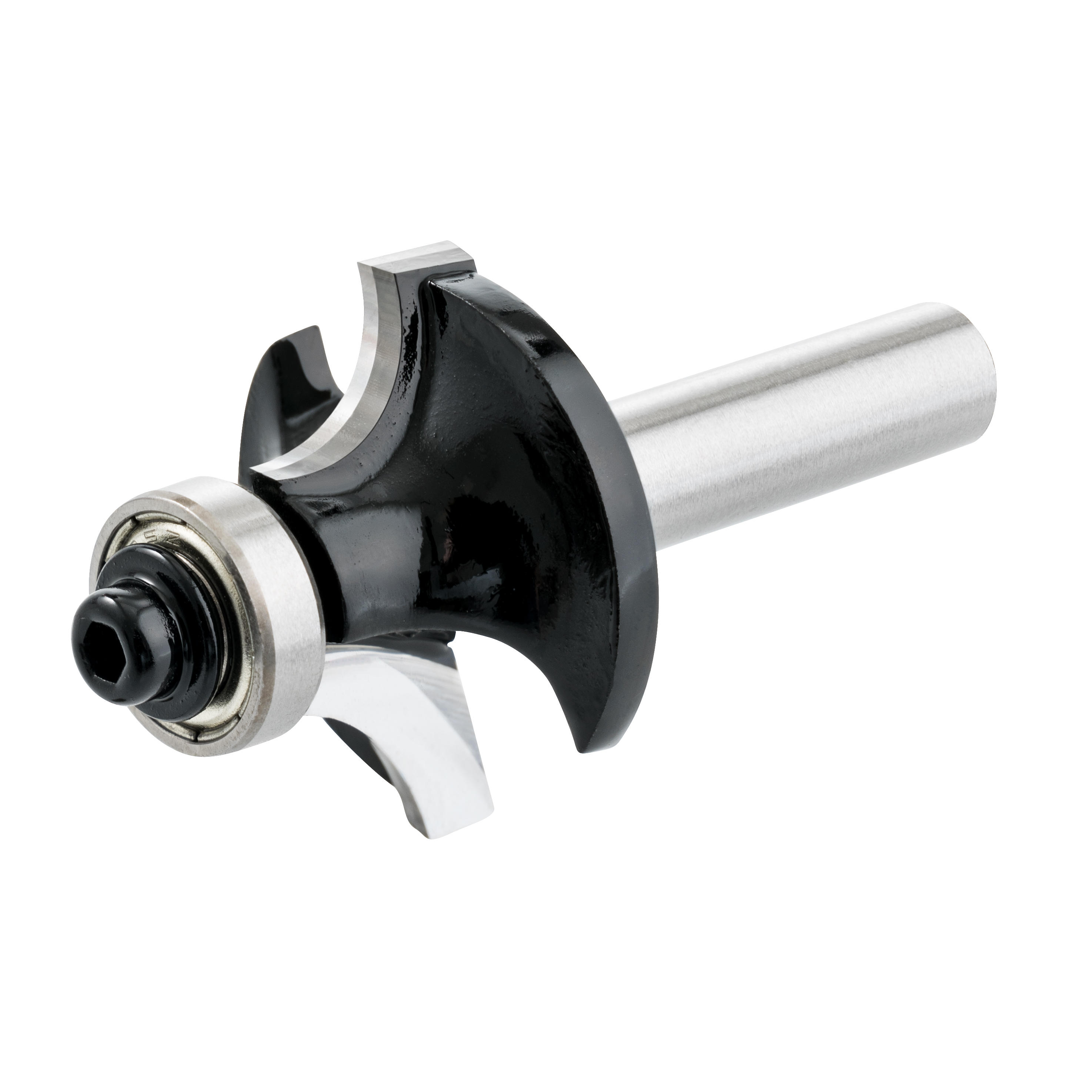 DICTUM® TC Rounding Router Bit with Ball Bearing Shank Ø 8 mm R 8 mm DICTUM® TC Rounding Router Bit with Ball Bearing Shank Ø 8 mm R 8 mm